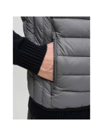 Jack&Jones pánska vesta bez rukávov JJEBRADLEY LIGHT BODYWARMER COLLAR NOO 12280973 CASTLEROCK