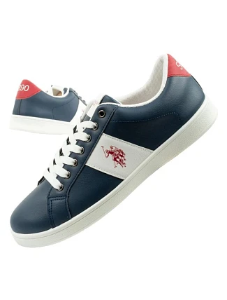 U.S. Polo Assn. topánky tenisky pánske módne tmavomodré pohodlné