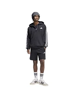 Pánska mikina adidas Essentials 3-Stripes Fleece Full-Zip Hoodie, čierna, KY6559 Pánska mikina adidas Essentials 3-Stripes Fleece Full-Zip Hoodie, čierna, KY6559