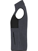 Daiber JN 1309 Dámska fleecová vesta 02.1309 carbon/black Daiber JN 1309 Dámska fleecová vesta 02.1309 carbon/black