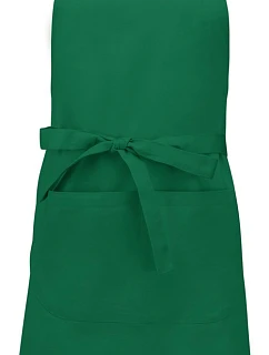 Kariban K 885 Zástera s náprsenkou 20.K885 kelly green