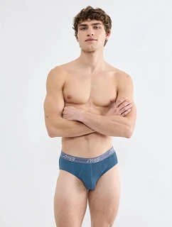 Pánske slipy sloggi men Start Midi C2P box modré Sea Blue Light Combination – SLOGGI