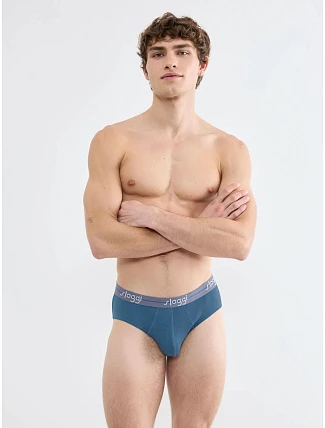 Pánske slipy sloggi men Start Midi C2P box modré Sea Blue Light Combination – SLOGGI Pánske slipy sloggi men Start Midi C2P box modré Sea Blue Light Combination – SLOGGI
