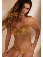 Tanga Kinga S-1260/1- Golden Strap XS-2XL