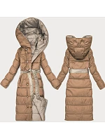 Obojstranná zimná bunda s prúžkom Minority Beige-Brown (M2-6519-62+301) Obojstranná zimná bunda s prúžkom Minority Beige-Brown (M2-6519-62+301)