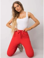 TO DR 1601003 tepláky.24 červená