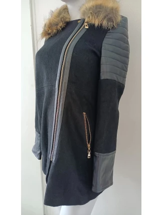 Dámsky kabát 91708 - Dobrý vzhľad Dámsky kabát 91708 - Dobrý vzhľad