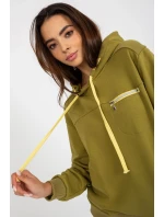 Dámska mikina Model FA-BL-8125.67P Olive - Fancy Dámska mikina Model FA-BL-8125.67P Olive - Fancy