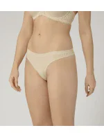 Dámske tangá Aura Spotlight High Leg string krémové - Triumph
