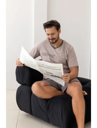 Pyžamo Regina 503 v plnej dĺžke 2XL-3XL W26 pánske