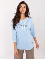 Blúzka RV BZ A785.58 svetlo modrá