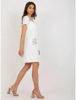 Dámske šaty LK SK 506790 šaty.45 ecru - Lakerta Dámske šaty LK SK 506790 šaty.45 ecru - Lakerta