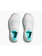 Dámska bežecká obuv HOKA Clifton 10 White/Cielo Blue (1162031-WTCL)