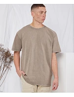 Build your Brand BY 189 Pánske tričko „Acid Wash“ 56.0189 union beige