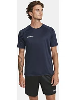 Craft Teamwear Squad Go Contrast Jersey M Pánske kontrastné športové tričko 82.2725 jasne červená/express Craft Teamwear Squad Go Contrast Jersey M Pánske kontrastné športové tričko 82.2725 jasne červená/express