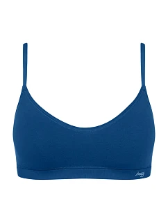 Dámska podprsenka FREE Evolve P - BLUE - tmavomodrá 7010 - SLOGGI