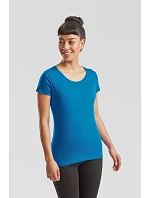 Fruit of the Loom Lady-Fit Iconic 195 T Dámske tričko z hrubej bavlny 16.1424 heather grey Fruit of the Loom Lady-Fit Iconic 195 T Dámske tričko z hrubej bavlny 16.1424 heather grey