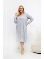 Nadmerné veľkosti Nočná košeľa model 223307 Forever Pink