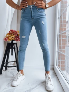 Dámske nohavice THAT ONE modré FashionStreet UY1396