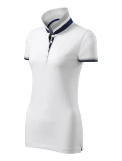 Polokošeľa Collar Up biela