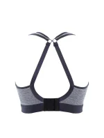 Športová podprsenka 7341B Non Wired Bra charcoal marl grey - Panache