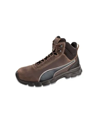 Topánky Puma Cordur Brown Mid M MLI-S14B9 dark brown