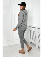 Sveter set Mikina + Nohavice tmavo šedá Sveter set Mikina + Nohavice tmavo šedá