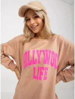 Blúzka VI BL 3102.01P béžová a ružová