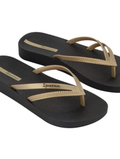 Dámske žabky Bossa Soft V Fem W 82840-AQ444 Black with Gold - Ipanema