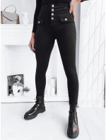 Dámske džínsové nohavice SKULL black FashionStreet UY1752 Dámske džínsové nohavice SKULL black FashionStreet UY1752