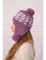 Dámske uši Balbina K381 fialové