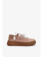 Dámske tenisky MEMORY FOAM SYSTEM BIG STAR Dark beige