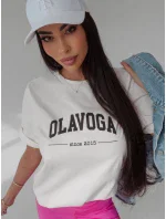 Dámske tričko 277111 ecru - Ola Voga