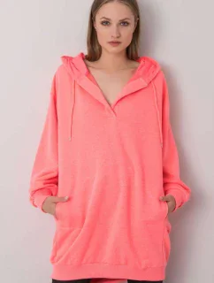 Dámska mikina Model EM-BL-ES-21-528.12X Fluo Pink - Ex Moda