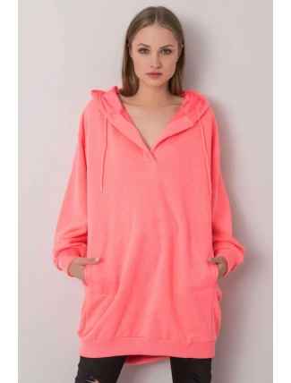 Dámska mikina Model EM-BL-ES-21-528.12X Fluo Pink - Ex Moda