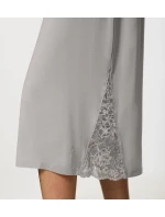 Dámska nočná košeľa Timeless Sensuality NDK SSL - GRAY - sivá 7816 - TRIUMPH