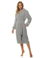 Dlhý dámsky župan L & L 2084 satyna