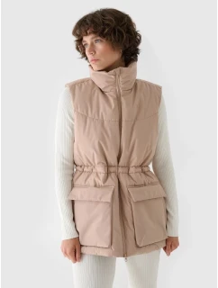 Dámske páperové tričko bez rukávov so syntetickou výplňou 4F 4FWAW24TVJAF135-83S