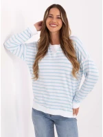 Blúzka RV BZ A901.55 bielo-modrá