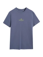 Pánske tričko 4F M2961 denim 4FWAW25TTSHM2961 32S pánske