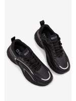 Buty Sportowe Sneakersy Męskie Big Star SS174285 Czarne