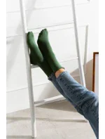 Ohrnuté dámske ponožky 110