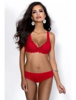 NOHAVIČKY F-053/54/2 CARMELA ČERVENÁ