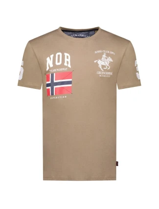 Geographical Norway Jequestre 254 M SY1305H/GN-Taupe Tričko Geographical Norway Jequestre 254 M SY1305H/GN-Taupe Tričko