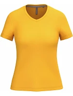 Kariban K 381 Dámske tričko s výstrihom do V 20.K381 yellow Kariban K 381 Dámske tričko s výstrihom do V 20.K381 yellow