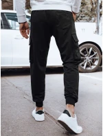Pánske bojové nohavice čierne FashionStreet UX4372 Pánske bojové nohavice čierne FashionStreet UX4372