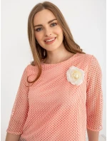 Blúzka LK BZ 506642.94 broskýň