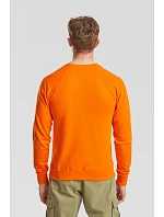 Fruit of the Loom Lightweight Raglan Sweat Pánska raglánová mikina 16.2138 heather grey