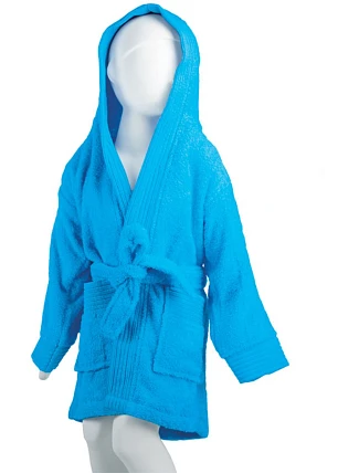 The One Towelling Kids Bathrobe Detský župan 48.1013 tyrkysový The One Towelling Kids Bathrobe Detský župan 48.1013 tyrkysový