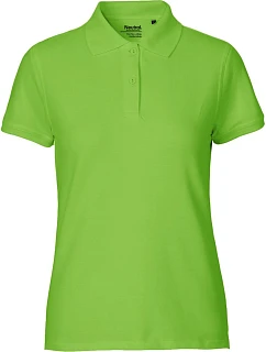 Neutral O 22980 Dámske polo tričko z bio bavlny 77.2280 limetkové